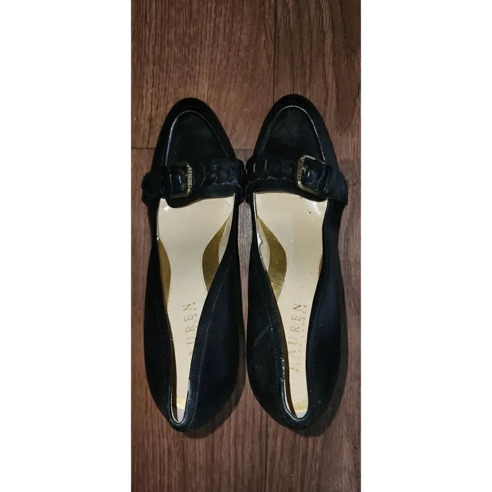Ralph Lauren Leather Pumps - Picture 5 of 6